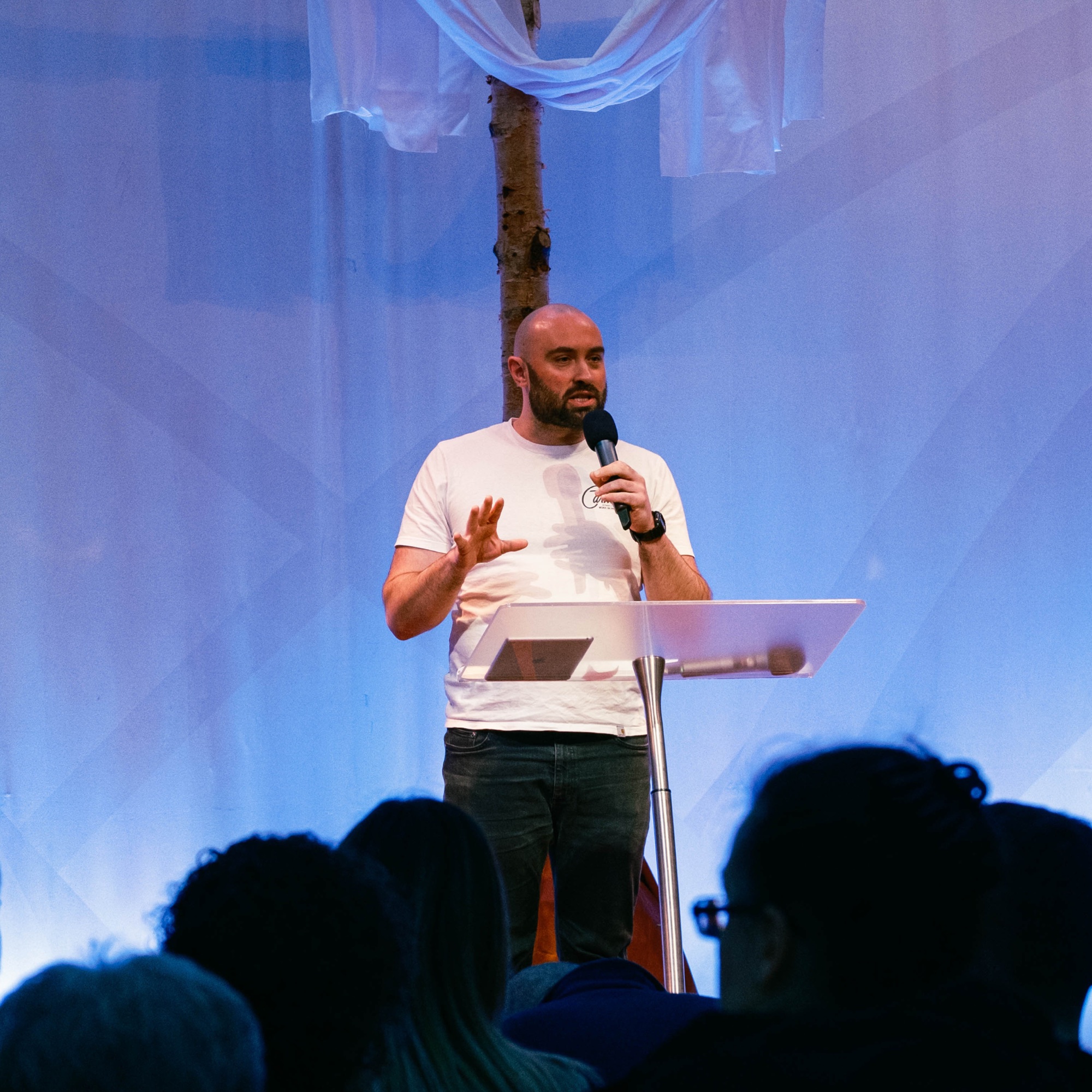 Evangelism training session at Orangefield Church